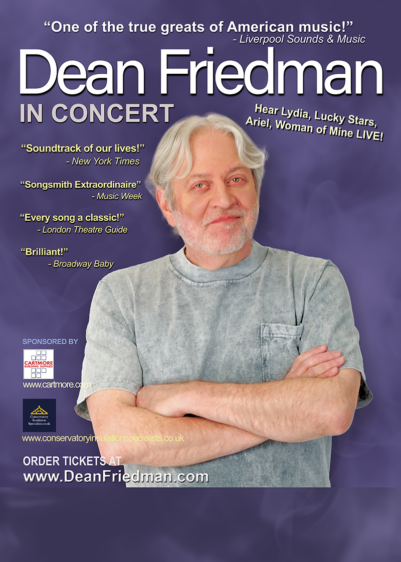 Dean Friedman Tour Poster